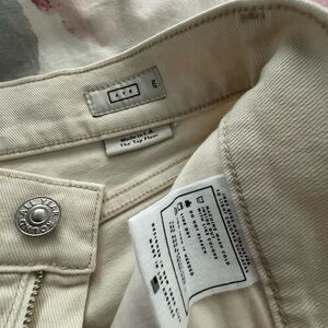 AYR Tahitian Vanilla The Top Floor pants in 27/4